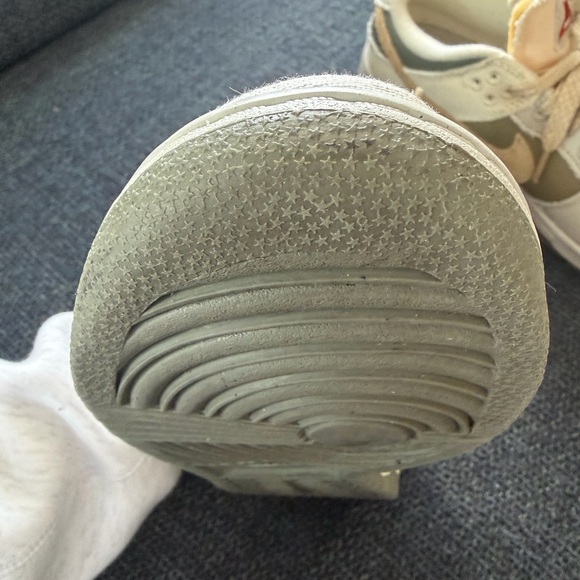 Nike Dunk LowSE Canvas Sail/Khaki Women’s 6.5 - Picture 9 of 10